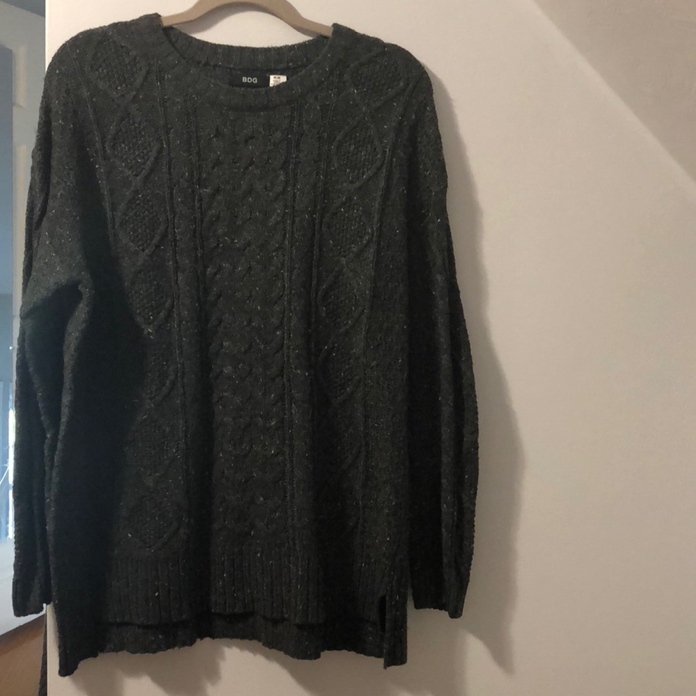 Gray sweater!